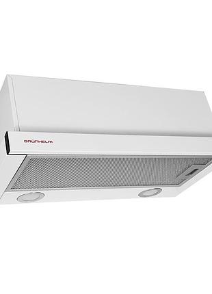 Витяжка gvt 115 w 50 телескоп. белая 50 см. (grunhelm)