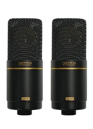 Студійний конденсаторний мікрофон topping professional cl101 mp black