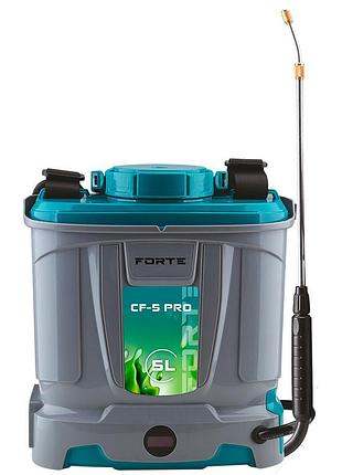 Опрыскиватель аккумуляторный - cf-5 pro (1.3ан/12v, 2-4бар, 5л) (forte)