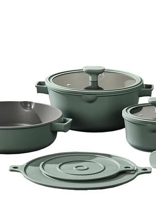 Pr-2501 набор посуды forest chef, 10 предметов, pepper