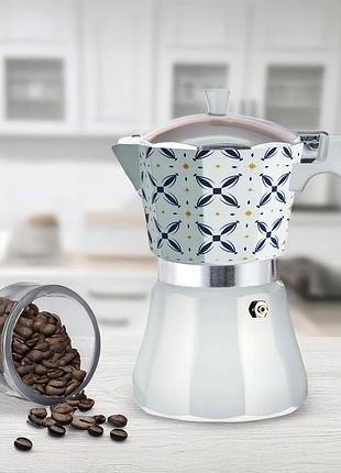 Gu-1005-6 гейзерна кавоварка lazio gusto, 6 чашок