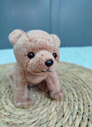 Коллекционный оригинальный мишка pecan (ty beanie babies качественный винтаж)