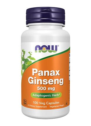 Panax ginseng 500mg - 100 vcaps