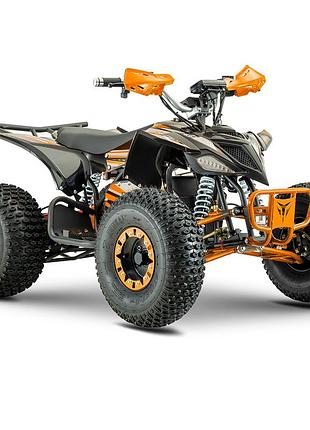 Квадроцикл аккумуляторный forte atv1500i, черно-оранжевый