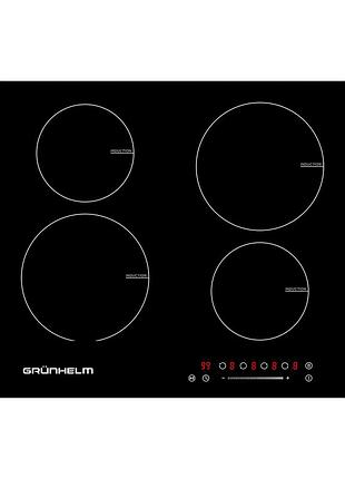 Варочная поверхность gpi 823 b индукц. 4 конф. (grunhelm)