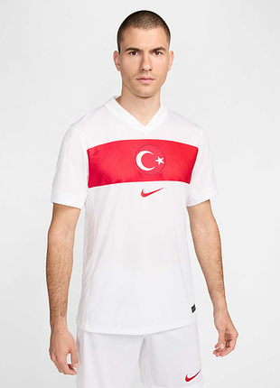 Футболка nike турция 2024 home match - белый