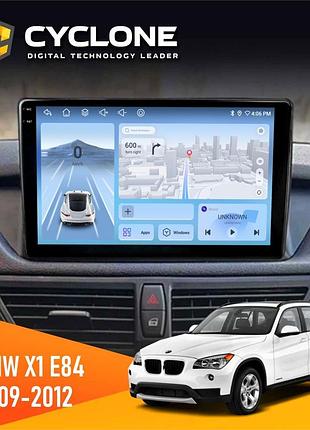 Штатна магнітола bmw x1 e84 2009-2012 cyclone c10-012 4x64 dsp 4g