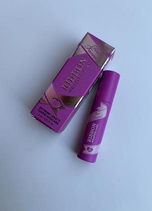 Мініатюра туші too faced ribbon wrapped lash extreme length tubing mascara