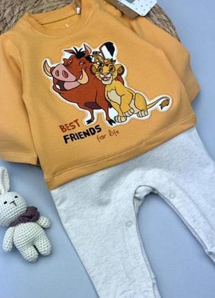Чоловічок cool club disney baby hakuna matata 62 розмір