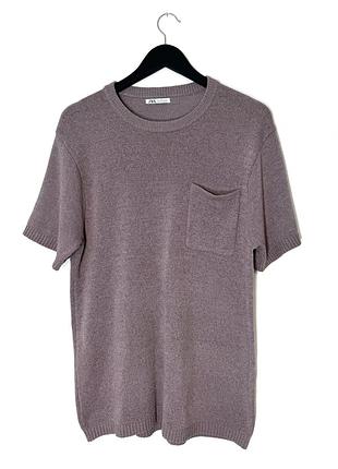 Вʼязана базова футболка zara