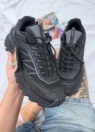 Р.40-45 кроссовки moncler trailgrip black gore tex артикул 0985