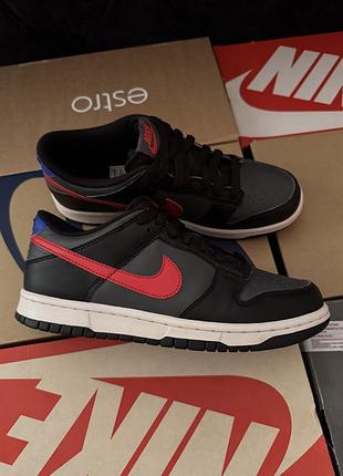 Кросівки nike dunk low gs spider-man (fv0373-001)