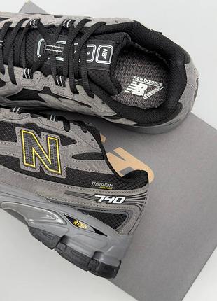 Balance 740 thinsulate grey black