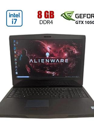 Игровой ноутбук б-класс dell alienware 17 r4 / 17.3" (1920x1080) ips / intel core i7-7700hq (4 (8) ядер по 2.80 - 3.8 ghz) / 8 gb