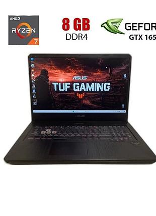 Игровой ноутбук asus tuf fx705dt / 17.3" (1920x1080) ips / amd ryzen 7 3750h (4 (8) ядер по 2.3 - 4 ghz) / 8 gb ddr4 / 512 gb ssd