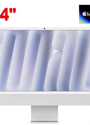 Моноблок apple imac 24 m4 (2024) / 24" (4480x2520) ips / apple m4 (10 ядер по 2.9 - 4.46 ghz) / 16 gb ddr5 / 256 gb ssd / apple m4