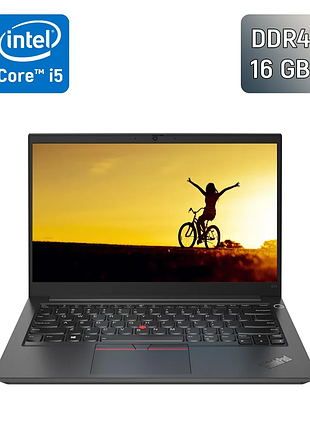 Ноутбук б-класс lenovo thinkpad e14 gen 2 / 14" (1920x1080) ips / intel core i5-1135g7 (4 (8) ядра по 4.2 ghz) / 16 gb ddr4 / 256