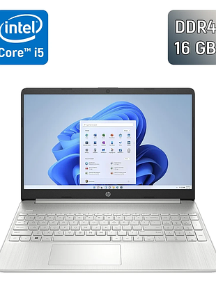 Ультрабук б-клас hp pavilion 15-dw3025od / 15.6" (1366x768) tn / intel core i5-1135g7 (4 (8) ядра по 2.4 - 4.2 ghz) / 16 gb ddr4 /