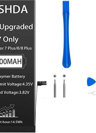 Усиленный аккумулятор deji 2410 mah для iphone 7 4.7 a1660 a1778 a1779 a1780
