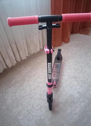 Дитячий двоколісний самокат best scooter складний