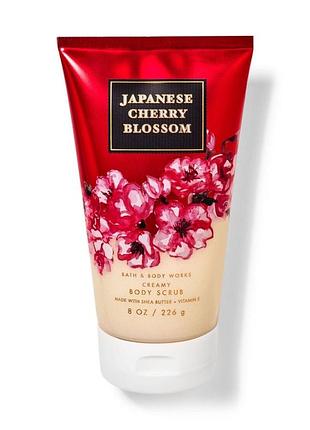 Скраб для тіла japanese cherry blossom від bath and body works