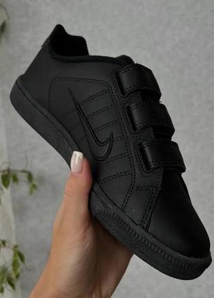 Шкіряні кросівки nike court tradition оригінал