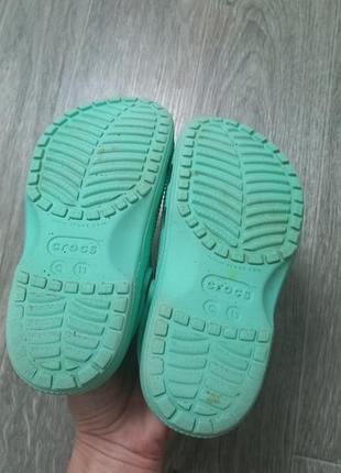 Детские кроксы crocs 7