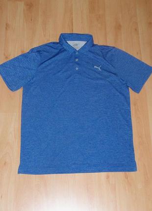 Мужская футболка/поло puma golf tour performance dry t-shirt under polo sport ck original l-xl nike tiger