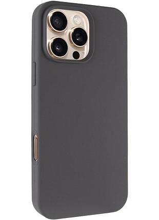 Чохол silk full protective (aa) no logo для apple iphone 16 pro max (6.9") сірий / dark gray