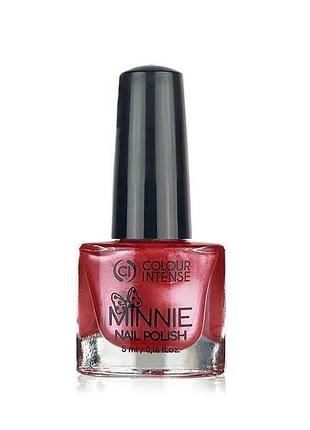Лак д/нігтів minnie 104 pearl cherry 5мл тм colour intense