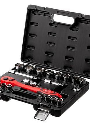 Набір інструменту intertool 1/2" 21 од. et-6021 (et-6021)