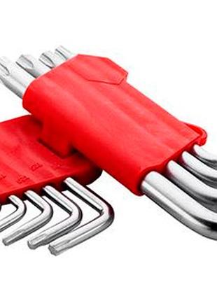 Набір torx ключів intertool 9 шт. (ht-0607) 3