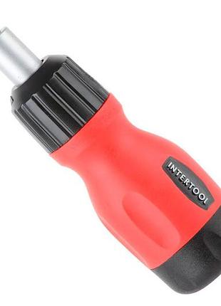 Отвертка intertool реверсивная 6 ед. (vt-1009) 3
