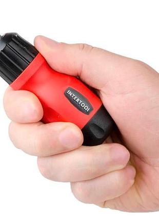 Отвертка intertool реверсивная 6 ед. (vt-1009) 6