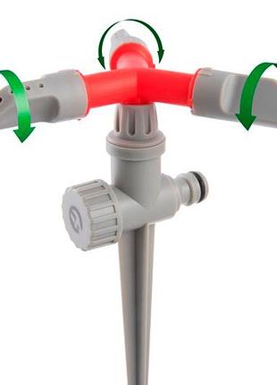 Дождеватель intertool круговой на костыле (ge-0054) 4