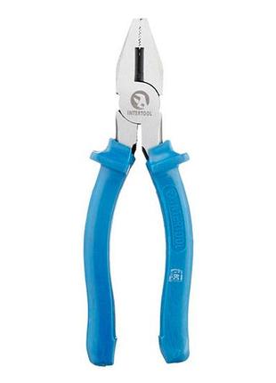 Плоскогубцы intertool 180 мм american type (ht-0102) 2