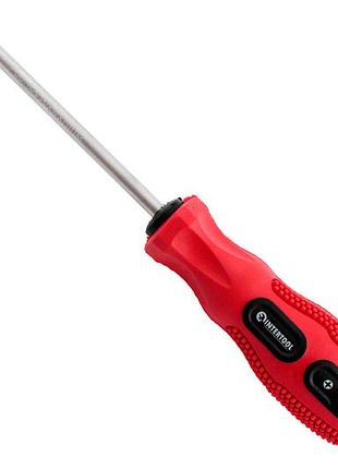 Отвертка intertool крестовая ph0 х 125 мм (vt-3133)