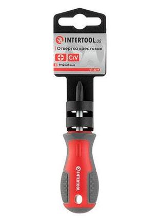 Отвертка intertool ph2 x 38 мм pro (vt-3319) 5
