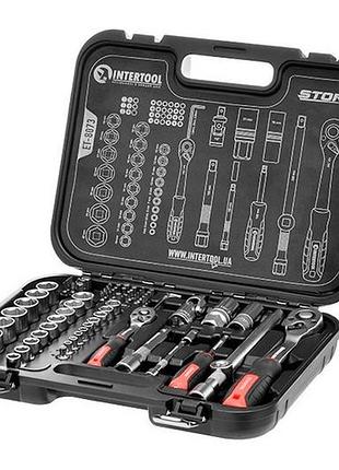 Набір інструменту intertool 1/4" x 1/2 73 од. storm (et-8073)