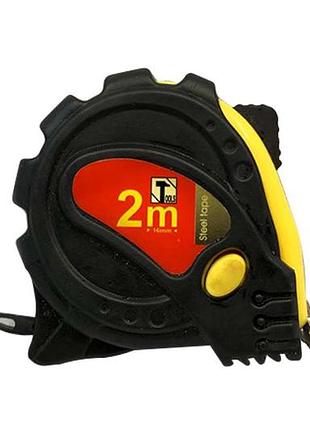Рулетка toolex 2м x 16мм магнит (11r296/216)