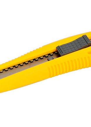 Нож mastertool 18 мм усиленный + 2 лезвия (17-0106)