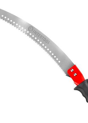 Ножівка садова intertool 350 мм x 7 t x 1" x 3d з гаком (ht-3150)