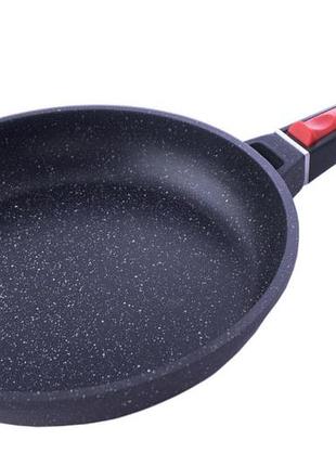 Сковорода антипригарная maestro 260 мм granite (mr-4926)
