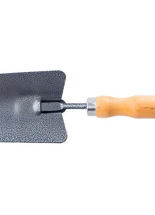 Лопатка посадочная mastertool 300 x 80 мм ручка дерево (14-6187)
