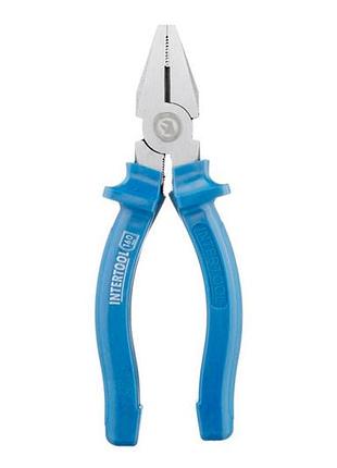 Плоскогубцы intertool 160 мм american type (ht-0101) 2