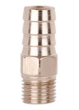 Штуцер intertool с наружной резьбой 1/4" на шланг 10 мм (pt-1845)