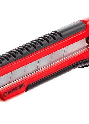 Нож intertool 25 мм (ht-0526)