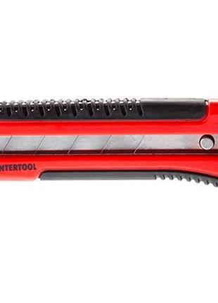 Нож intertool 25 мм (ht-0526) 4