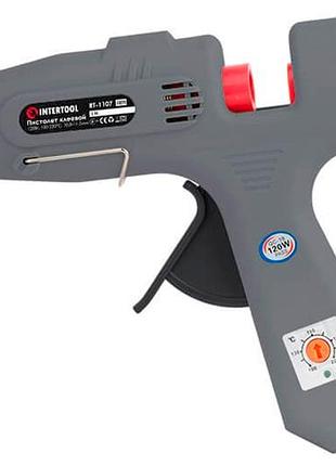 Пистолет клеевой intertool 11.2 мм x 120 вт (rt-1107)