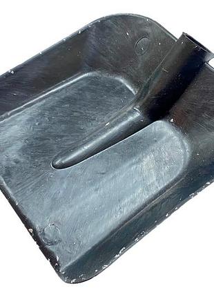 Лопата совкова iplast 240 x 260мм пластикова чорна (о-024676)